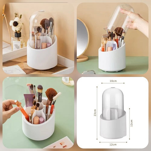 360 Rotating Makeup Brush holder