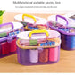 Sewing Box Kit Set thread, Needle,Hand Tape ,Scissor Storage universal sewing accessories
