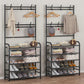 Multifunctional 4 Layers Shoe & Coat Rack