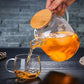 Heat Resistant Borosilicate Glass Teapot