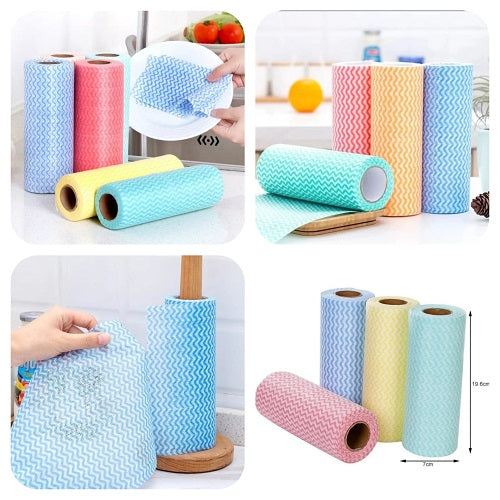 Reusable 50 Sheets Tissue Roll