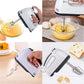 Scarlett 7-Speed Electric Hand Mixer with 4 Pieces Stainless Blender, Egg Cake/Cream Mix, Standard, White