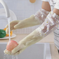 Long Size Silicon Dishwashing Gloves