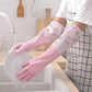 Long Size Silicon Dishwashing Gloves