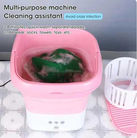 Mini Folding Washing Machine + Dryer