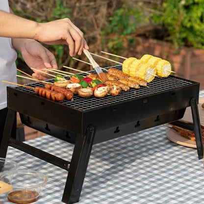 Portable & Foldable BBQ Grill Space Saver