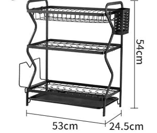 Metal Dish Drain Rack