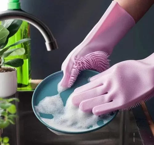 Washing Gloves, Silicone Dish Washer, Hand Gloves For Cleaning