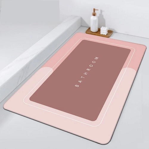 Non-Slip Bath Mat Water Absorbent (Square shape)