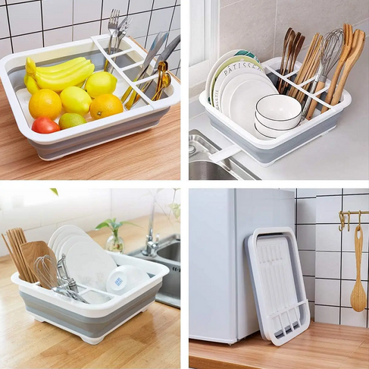 FOLDABLE DISH DRAIN RACK