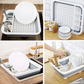 FOLDABLE DISH DRAIN RACK